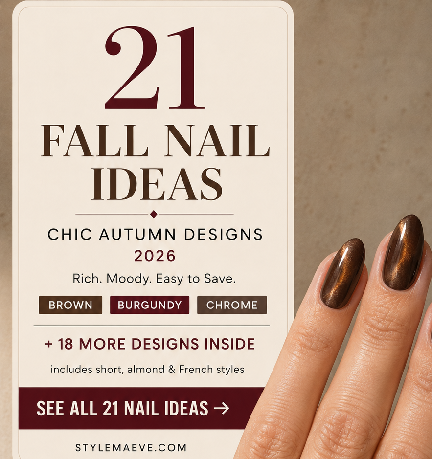 21 Fall Nail Ideas for 2026: Chic Autumn Designs to Save