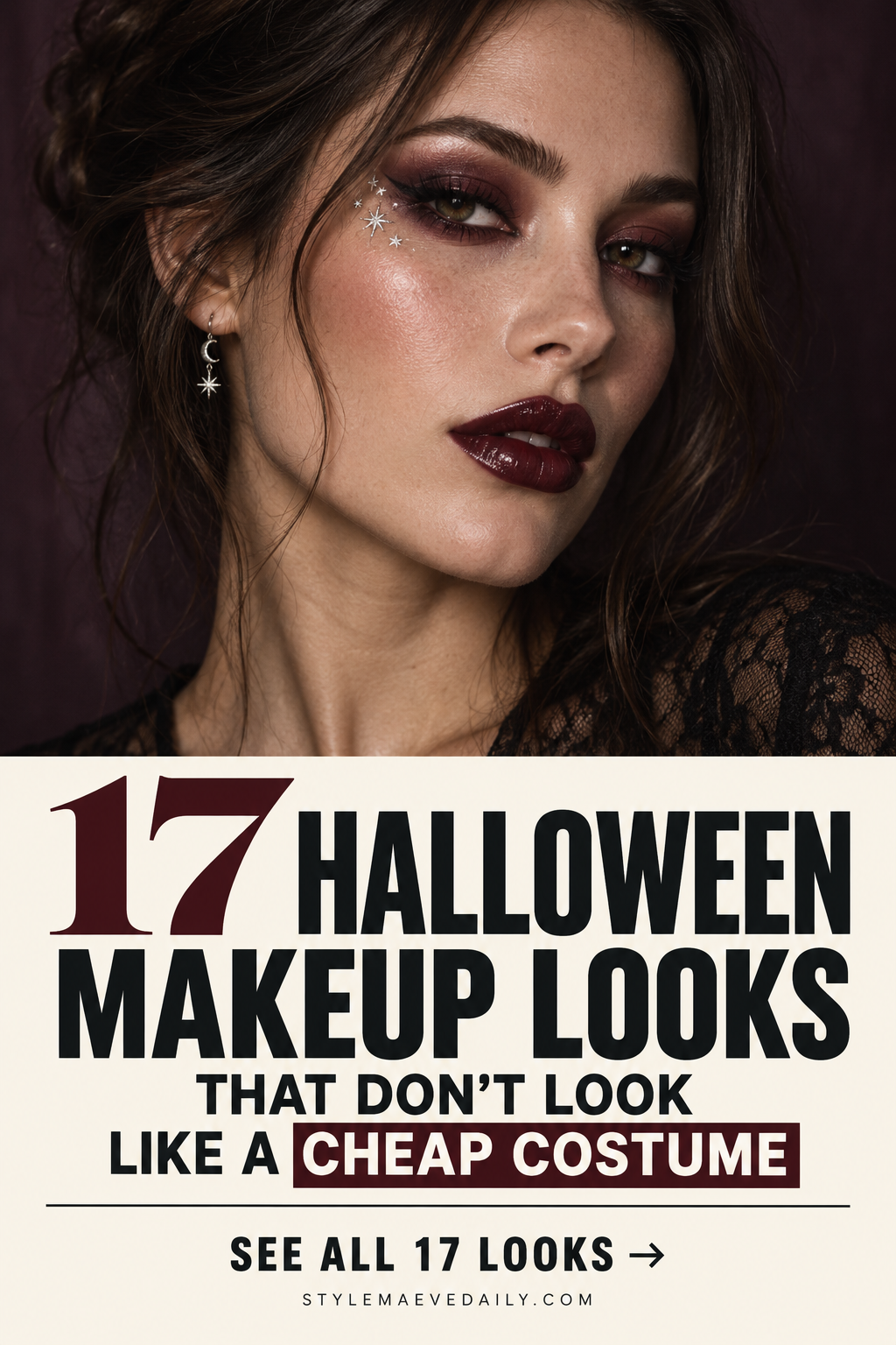17 Halloween Makeup Looks That Feel Spooky, Chic & Actually Wearable