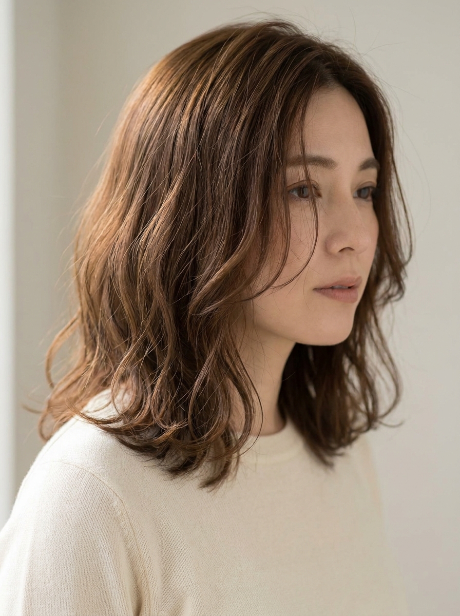 Soft Wave Shoulder Cut