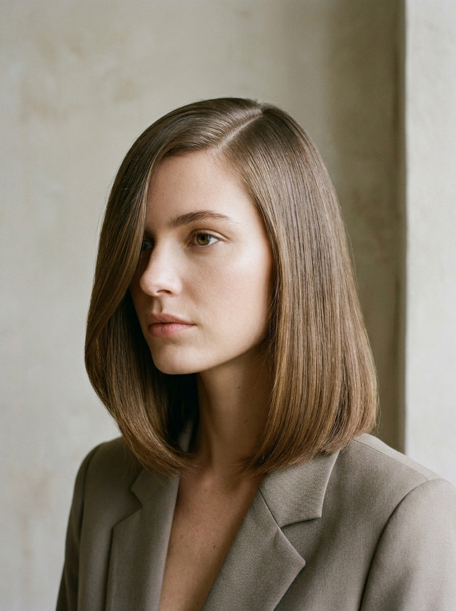 Rounded Collarbone Cut