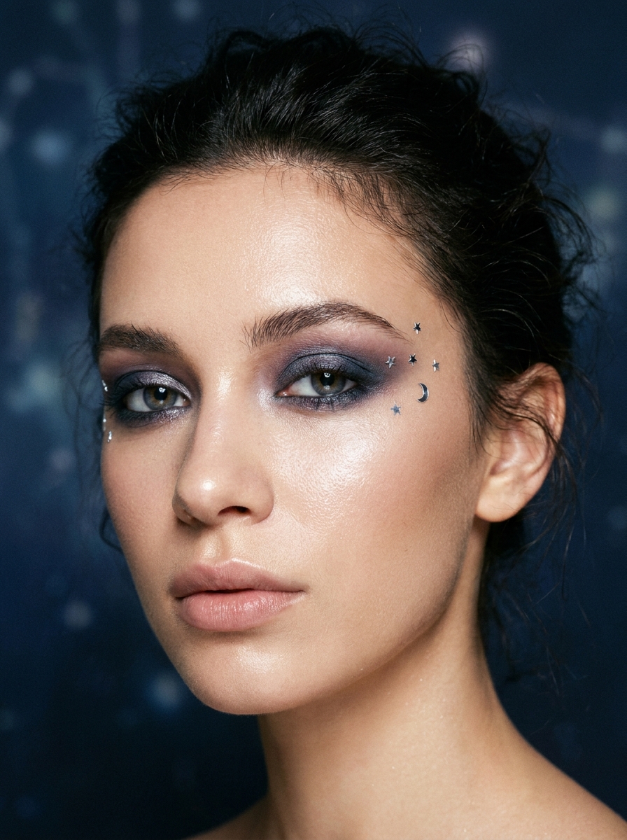 Ghostly Pearl Makeup