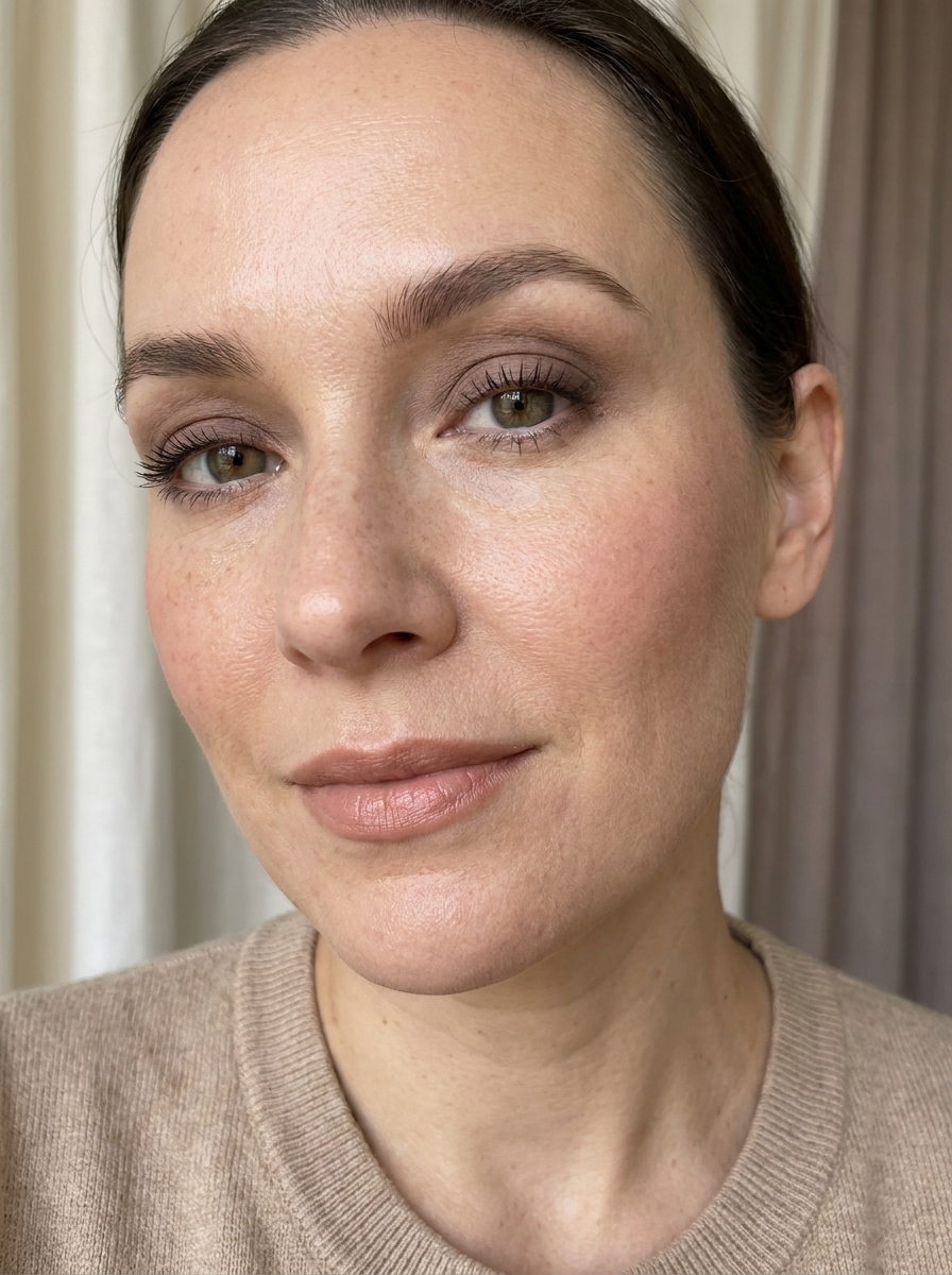 Neutral natural glam makeup